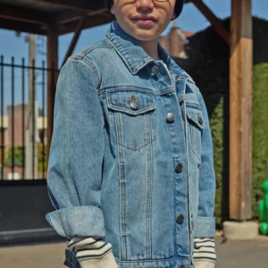veste en jean enfant