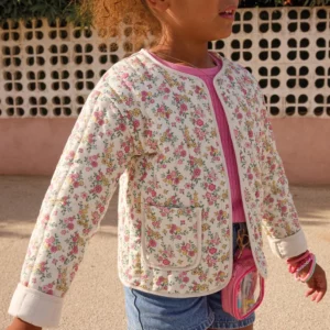 Veste fleurie enfants