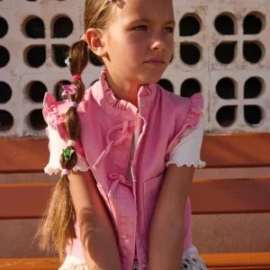 Chemise enfant rose