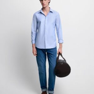 Chemise bleu clair