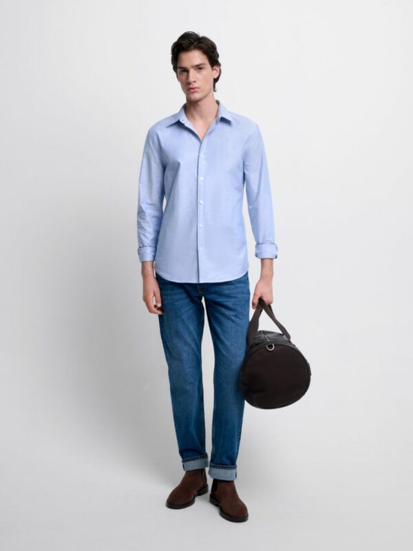 Chemise bleu clair