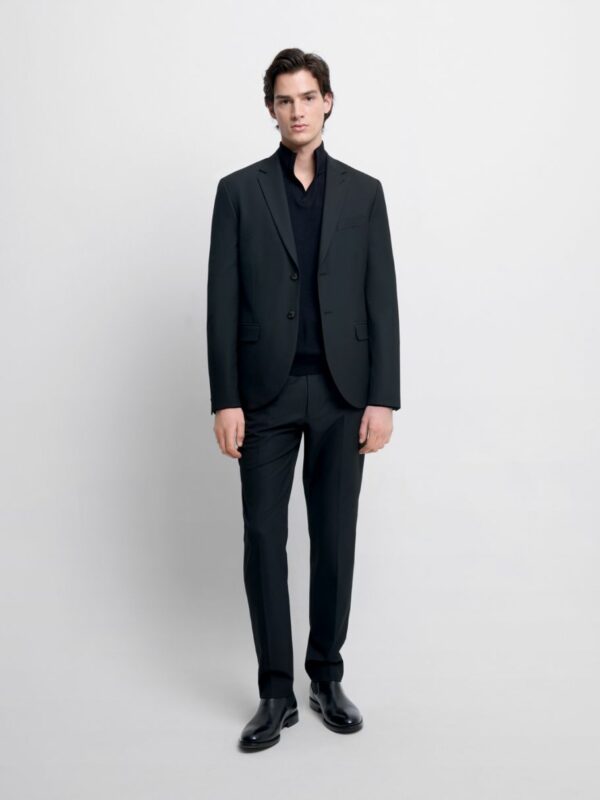 veste de costume noire